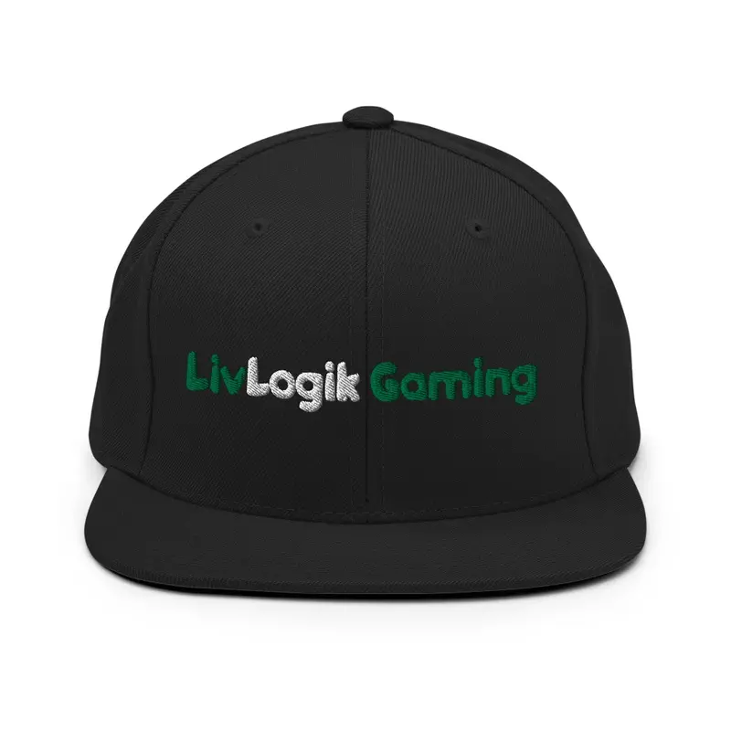 LivLogik Gaming Text SnapBack Hat