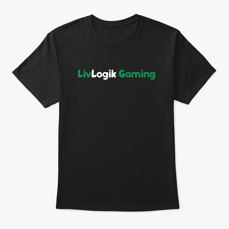 LivLogik Gaming Text Classic Tee