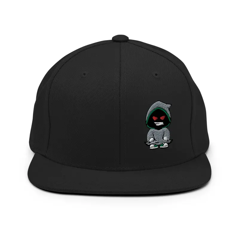 LivLogik Demon SnapBack Hat (Side)