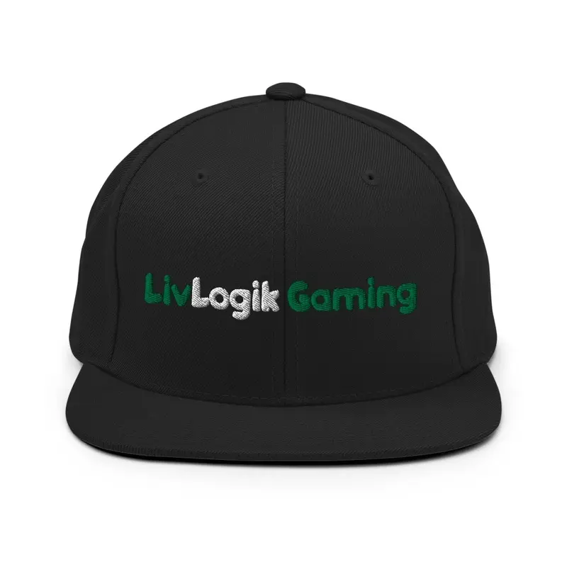 LivLogik Gaming Text SnapBack Hat