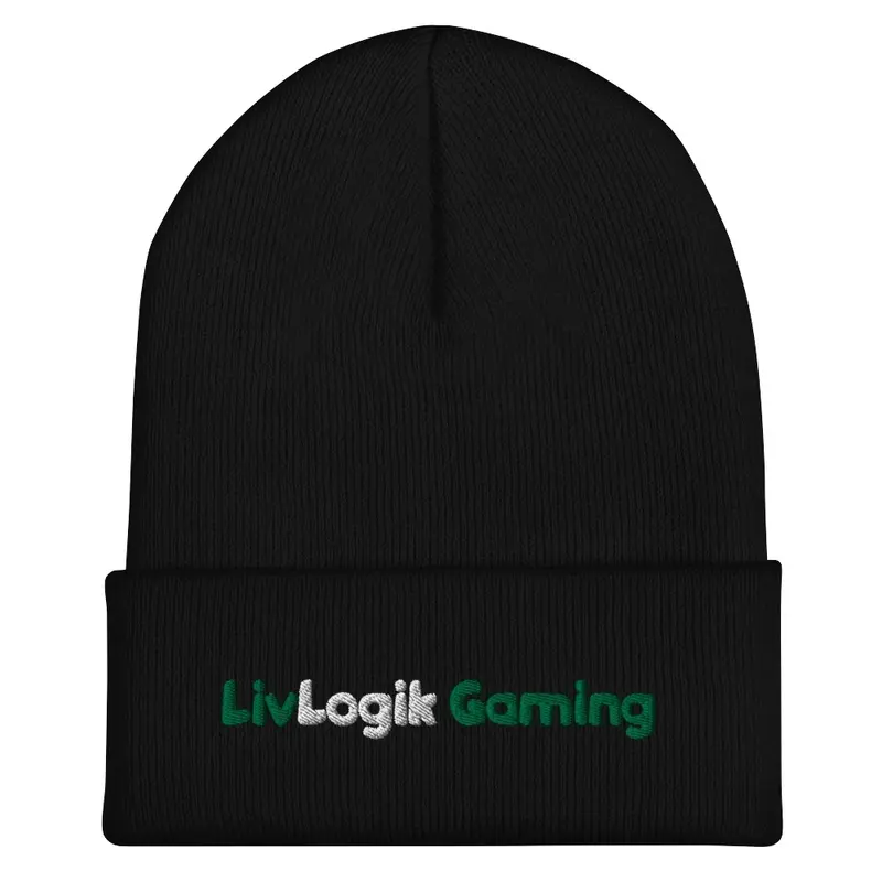 LivLogik Gaming Text Beanie 