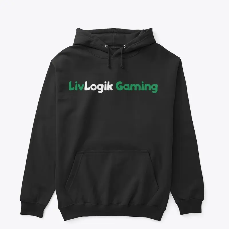 LivLogik Gaming Text Classic Hoodie